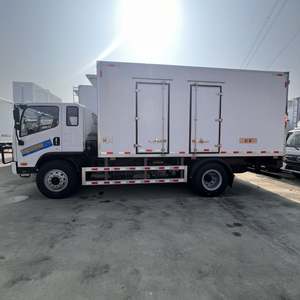 Camion frigorifique FAW J6L 4x2, fourgonnette frigorifique de 6,8 m pour le transport d'aliments congelés et de produits frais - Product Image 4