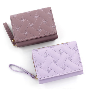 Prodotti di Tendenza 2025 Nuovi Arrivi Portafoglio Corto da <span class=keywords><strong>Donna</strong></span> di Design Porta Carte <span class=keywords><strong>Portamonete</strong></span> Pochette Piccola Portatile da <span class=keywords><strong>Donna</strong></span> - Product Image 3