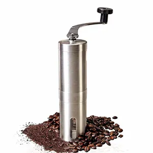 便携式迷你家用手动不锈钢咖啡研磨机陶瓷毛刺手摇咖啡研磨机