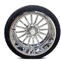 Nouvelles jantes forgées LBTY Chine 24x14 26x16 28x16 Deep Dish Offroad 8x170 8x180 8x6.5 6x5.5 polies pour camionnettes 1500