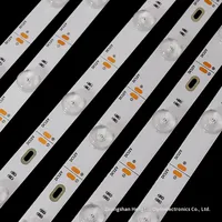 Rideau lumineux LED enroulable en aluminium à rétroéclairage, film souple IP20, pour plafond, TV, boîte à lumière en tissu, diffuseur décoratif 12V haute luminosité