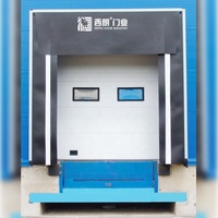 Joint de quai mécanique en PVC pour porte de quai de chargement de camions et de conteneurs, pour entrepôt logistique, usine alimentaire, abri de quai