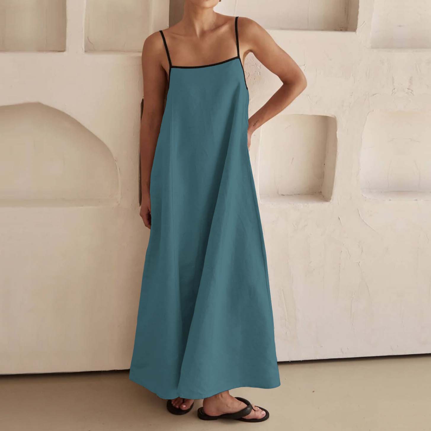 Women's Casual Lounge Wear Loose Maxi Dress| Alibaba.com