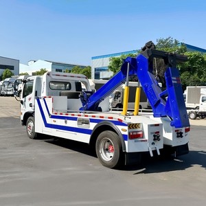 Camión Grúa Integrado Pequeño Dongfeng 4x2 con Pluma de 5t y Elevador de Ruedas, Vehículo de Remolque y Recuperación en Venta - Product Image 5