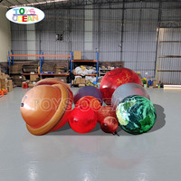 Ballon gonflable en PVC de haute qualité personnalisé en usine, système solaire, planète, planètes gonflables