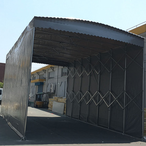 Cochera Exterior Móvil con Techo de Lona y Estructura Metálica, Carpa Impermeable para Coche, Modelo T-005 - Product Image 4