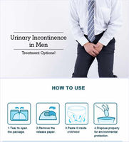 Protège-draps absorbant jetable pour incontinence masculine XL avec barrière anti-fuites