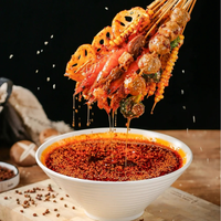Assaisonnement pour fondue chinoise Weixiaoer, épicé, 500g, huile rouge Boboji, assaisonnement à l'huile végétale, base pour fondue chinoise, huile claire, assaisonnement pour fondue chinoise