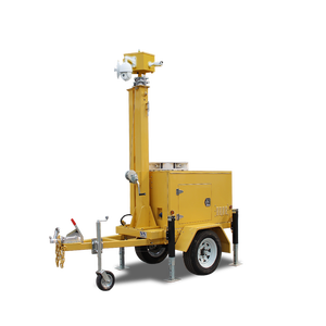 Surveillance Solar Trailer For 4g Security Camera