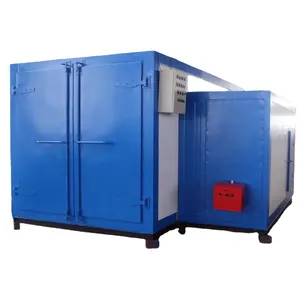 Diesel oil heating chamber curing oven for powder coating High Quality