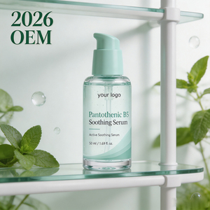 Sérum facial à l'acide hyaluronique, à la pantothenine B5 et aux céramides, hydratant, apaisant, améliore l'état de la peau, produit de soin du visage, OEM, vente en gros - Product Image 1