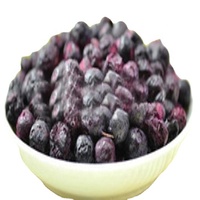 Camilan Renyah Lezat Beku Kering Seluruh Blueberry Dalam Proses FD