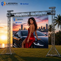 Écran LED P2.976 4K HDR10 500x500mm pour location, intérieur/extérieur, pour mariages, églises, conférences, expositions et projets de décors de scène