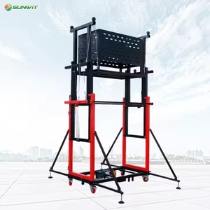 <strong>Mobile</strong> Telescopic <strong>Folding</strong> <strong>Scaffolding</strong> Motor Platform Electric Lift Small Machine Lifting Furniture For Construction - Product Image 1