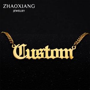 Conjunto de Joyería Fina de Acero Inoxidable Personalizado con Colgantes y Collares de Circonio para Mujeres, Hombres y Bebés para Bodas - Product Image 2