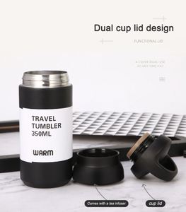 Multi Color 350ml 500ml Double Wall Insulated Stainless Steel Coffee Mug Travel Tumbler <b>Thermos</b> <b>Bottle</b> Cup - Product Image 3
