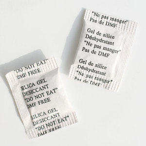 YoYi 5g Perles de gel de silice déshydratant anti-humidité, fraîches, en anglais et en français, pour le soin des vêtements, des aliments et des produits électroniques - Product Image 1