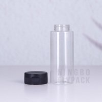 Botol sirup coklat 12oz Remas hewan peliharaan 260ml botol saus tomat kosong