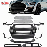 Kit de conversion de pare-chocs avant style GT500, 13 pièces, pour Ford Mustang 2015-2017 GT EcoBoost V6, kit de carrosserie pour mise à niveau du pare-chocs avant