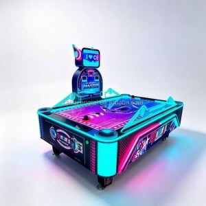 Machine de jeu de hockey personnalisable pour l'interaction parent-enfant, appareil de divertissement à monnayeur et pliable - Product Image 2