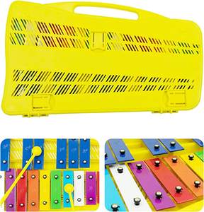Xilófono Educativo Colorido HUASHENG, Instrumentos Musicales para Niños, 2 Mazos Seguros, Función de Enseñanza, Regalos, Juguetes - Product Image 3