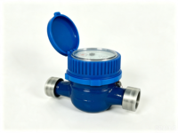 Outdoor Available Brass Body Single Jet Water Meter, Mechanical Cold Sub Meter Adapt Various Ordinary Tap Water Quality