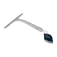 Nettoyeur multi-usages écologique Cleanic pour la cuisine et les fenêtres, avec poignée en plastique et raclette en TPR HM29206