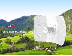 CY001 Vente en gros Tenda O8 5GHz 23dBi 11ac Routeur CPE extérieur sans fil Wi-Fi conçu pour la vidéosurveillance 20km 4G/3G Données Réseau CPE POE - Product Image 5