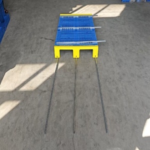 משטח פלסטיק היגייני מותאם אישית נגד החלקה, פתוח, עם 3 רצועות, 1200x1000 מ\\\"מ, עמיד במיוחד - Product Image 4