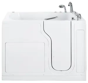 acrylic walk in bathtub with door for elder people/bathroom massage bath