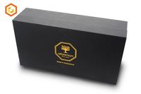 Logo personnalisé Montre De Bijoux De Luxe Boîte à Couverture Rigide En Gros