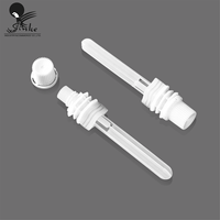 Capuchon de bec verseur en plastique coloré personnalisé de 8,6 mm avec tube long pour sachets d'emballage alimentaire (gelée, pouding, crème glacée)