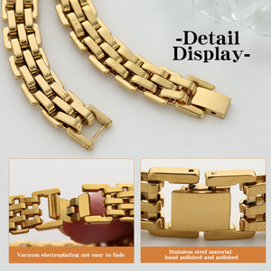 Vàng Thép Không Gỉ Chuỗi Vòng Đeo Tay Người Đàn Ông Của Phong Cách Cho Hiện Đại Nam Tính Thời Trang Và Hàng Ngày Mặc Đồ Trang Sức Mỹ Vòng Đeo Tay - Product Image 4