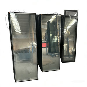 Unidad de Almacenamiento con Puerta de Visión Clara, Estructura Metálica Resistente con Vidrio Templado para Exhibición y Almacenamiento de Productos Frescos, Bebidas y Aperitivos - Product Image 2