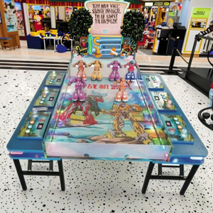 <span class=keywords><strong>Robot</strong></span> de bataille commercial carré marché de nuit projet de décrochage équipement d'amusement pour enfants jeu de société bataille multijoueur - Product Image 1