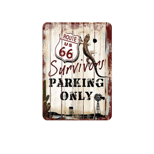 <span class=keywords><strong>Plaque</strong></span> Métallique <span class=keywords><strong>Vintage</strong></span> Route 66 Personnalisée <span class=keywords><strong>Grande</strong></span> Taille 12''*15'' Décoration Murale pour Bar, Café, Pub, Magasin, Restaurant - Product Image 5