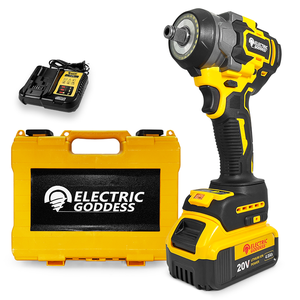 Llave de <span class=keywords><strong>Impacto</strong></span> Eléctrica Recargable sin Escobillas de 800NM de Torque para Batería <span class=keywords><strong>Dewalt</strong></span> <span class=keywords><strong>20V</strong></span> con Función de <span class=keywords><strong>Atornillador</strong></span> - Product Image 1
