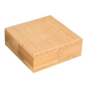 Bamboo Wood Rotating Snack <b>Box</b> With <b>Drawers</b> Multi Functional Desktop Organizer For Dried Fruits Nuts Jewelry <b>Storage</b> - Product Image 5