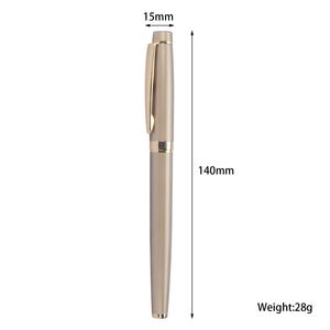 Dami Brunnenstift Design Premium Metall Mode mit goldener luxuriöser edelstahl-Lockerkanne graviert auf Ihrem Logo 0,7mm Stift <span class=keywords><strong>Szu</strong></span> Mao - Product Image 2