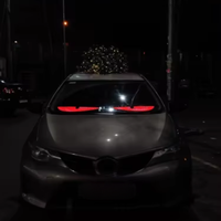 Matrice Flexible Clignotant Clignotant Écran Modifié Dynamique Led Car Devil Eye Light