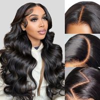 Perruques Lace Front Body Wave pré-collées 13x4 de 36 pouces, transparentes, 100% cheveux humains Remy, logo personnalisé, fournisseur de mode, livraison directe