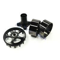 Cache-rotor / Cloche de rotor pour moteur sans balais, usinage CNC, pour robotique, en aluminium 6061/7075 anodisé