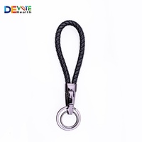 Porte-clés en cuir véritable sur mesure, estampés à chaud et gaufrés, vente en gros, prix direct usine, prix bas