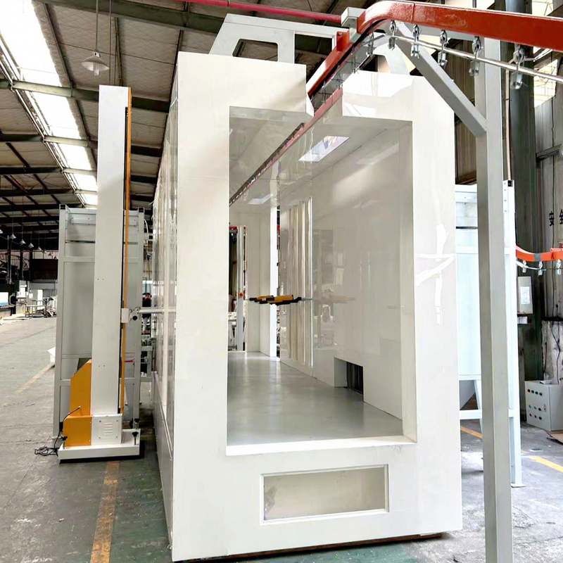 Economical Semi Automatic Powder Coating Plant