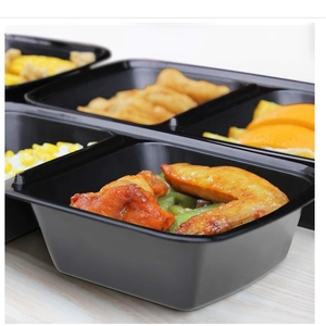 Assiettes de boîte pour le service de restauration, 2020 vaisselle jetable en plastique, cré<span class=keywords><strong>atif</strong></span>, personnalisé, vente en gros - Product Image 2