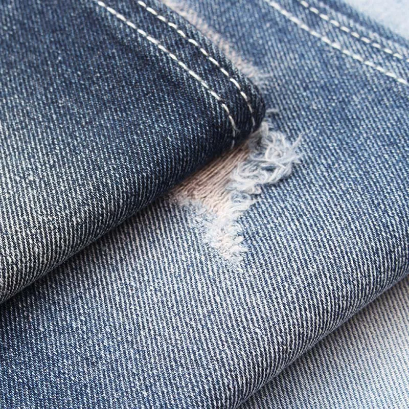100% переработанный хлопок, синяя джинсовая ткань цвета индиго для униформы, горячая Распродажа в Латинскую Америку