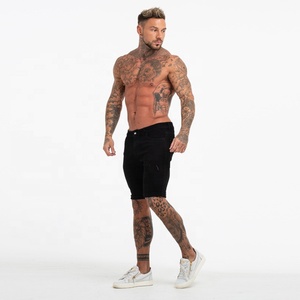 Pantaloni da <span class=keywords><strong>Jens</strong></span> per uomo nuovi pantaloncini da strada da uomo morbidi vestiti da uomo pantaloncini Jeans da uomo - Product Image 4