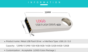 โรงงานผลิตโลโก้ตามสั่ง แฟลชไดร์ฟ 128GB 64GB 32GB 16GB 8GB 4GB 2GB 1GB 512MB USB 2.0 3.0 - Product Image 3