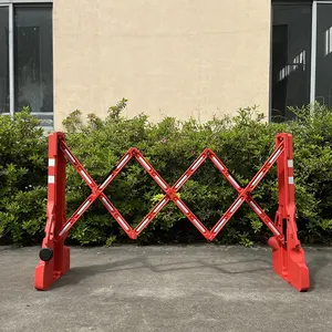 Cheap Price Fencing Expanding Security Barricade Sliding Barrier Retractable Traffic Road Safety Portable Guardrail