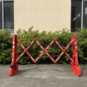 Barrière de sécurité <span class=keywords><strong>extensible</strong></span> à prix avantageux, barrière coulissante, barrière rétractable, sécurité routière, garde-corps portable - Product Image 4